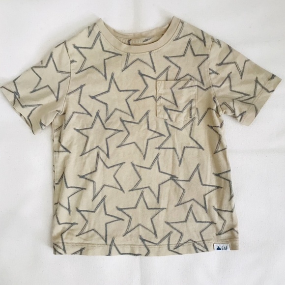2 Kids Gap Crew Neck Short Sleeve T-Shirts 4T | Organic Cotton | Like New - Picture 2 of 11